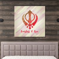 Sikh Khanda "Fearless & Free"