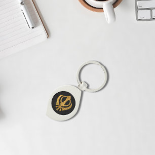 Sikh Khanda "Fearless & Free"  Keychain