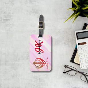 Sikh Khanda "Fearless & Free"  Luggage Tag