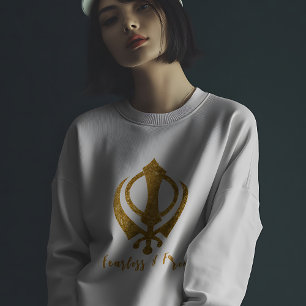 Sikh Khanda "Fearless & Free" Sweatshirt