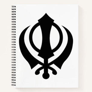 Sikh Khanda Notebook
