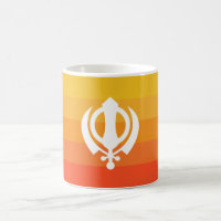 Sikh Khanda Symbol Cha Mug