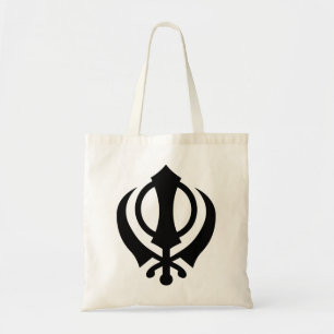 Sikh Khanda Tote Bag