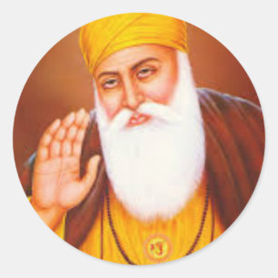 Sikh Symbol/Art Classic Round Sticker