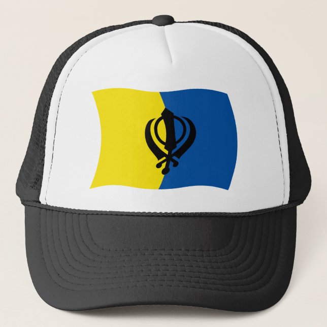 Sikhism Flag Hat (Front)