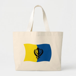 Sikhism Flag Tote Bag