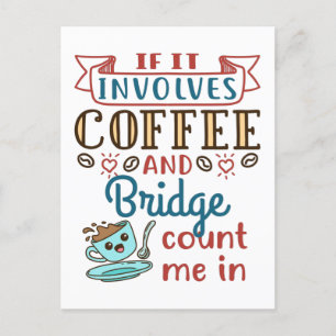 S'il s'agit de café et de pont carte mignonne jeu