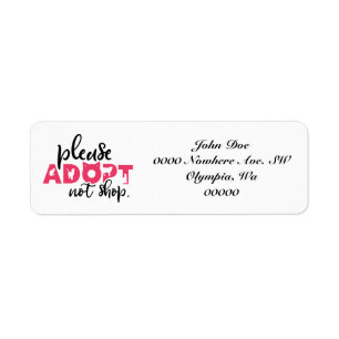 S'il vous plaît Adopter Pas Acheter Animaux Secour