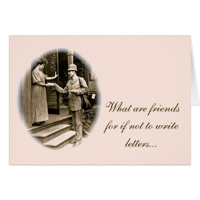 S'il vous plaît, M. Postman (Devant horizontal)