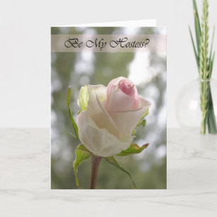 S'il vous plaît serez-vous ma carte de mariage d'h