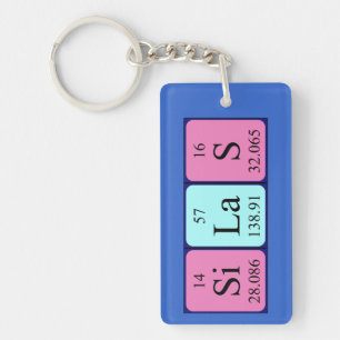 Silas periodic table name keyring