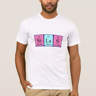 Silas periodic table name shirt