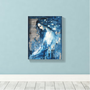 Silence Beauty Canvas Print