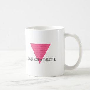 Silence = Death Coffee Mug