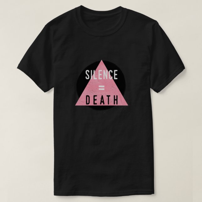 Silence= Death Essential T-Shirt (Design Front)