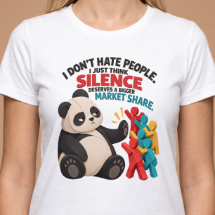 Silence Deserves a Bigger Market Share T-Shirt