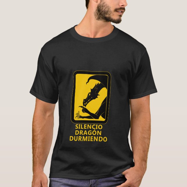 Silence dragoon sleeping T-Shirt (Front)