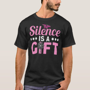 Silence Is A  Meditation Spiritual Buddhist 1 T-Shirt