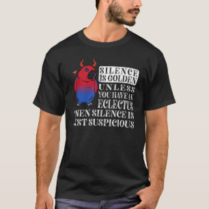 Silence Is Golden Parrot I Female Eclectus T-Shirt