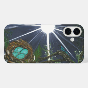 Silence of Sacred Space iPhone 16 Plus Case
