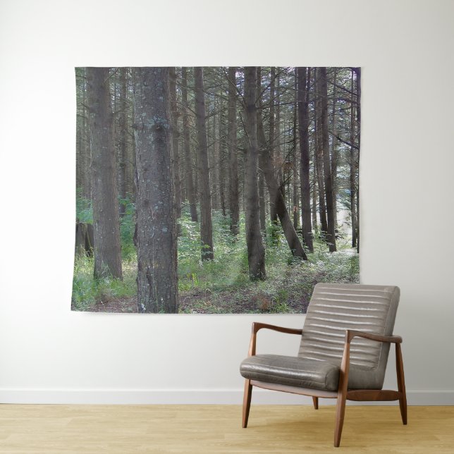 Silence of the Forest Wall Tapestry (In Situ (Horizontal))