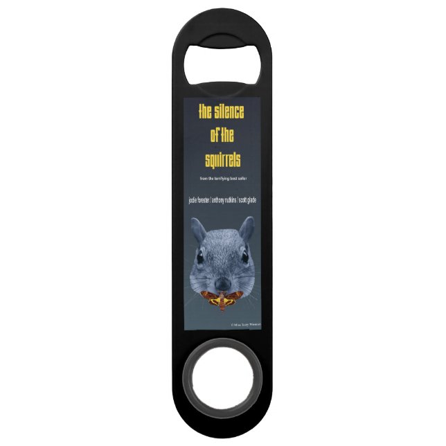 Silence of the Squirrels - a Parody Bar Key (Front)