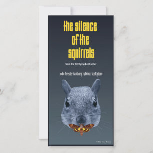 Silence of the Squirrels - a Parody Thank You Card