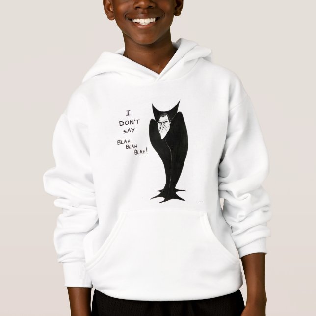 Silent Bat — Je ne dis pas Blah Blah Blah Pullover (Devant)