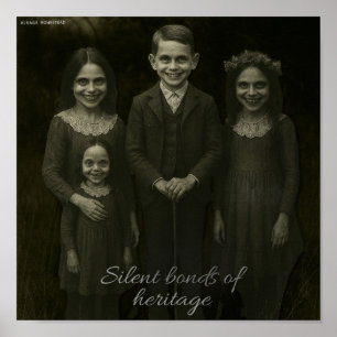 Silent bonds of heritage poster