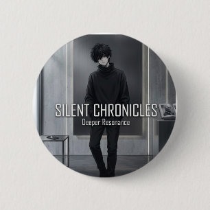Silent Chronicles Deeper Resonance Anime Aesthetic 2 Inch Round Button