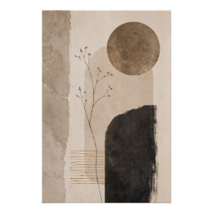 Silent Earth Abstract Wall Art