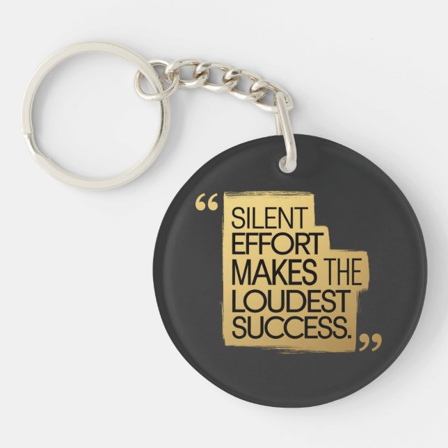 Silent Effort Keychain (Front)