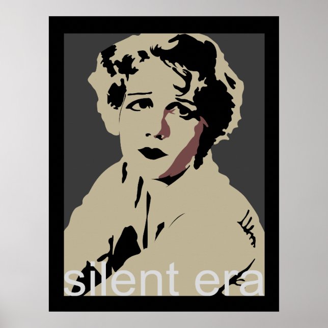 silent era film tee poster (Front)