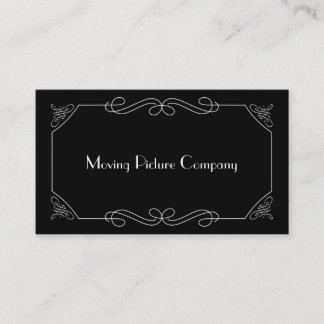 Silent Film Intertitle Business Card