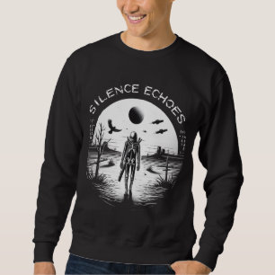 Silent Footsteps: A Skeleton’s March Through Sweatshirt
