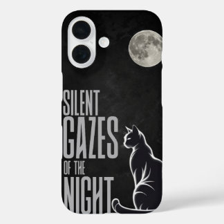 “Silent Gazes of the Night  Dark Night iPhone Case