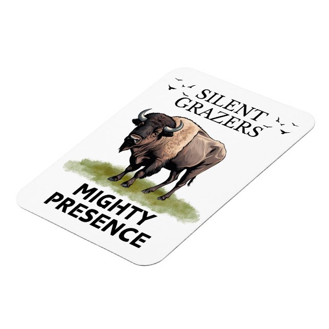 Silent Grazers Mighty Presence Magnet (Left Side)