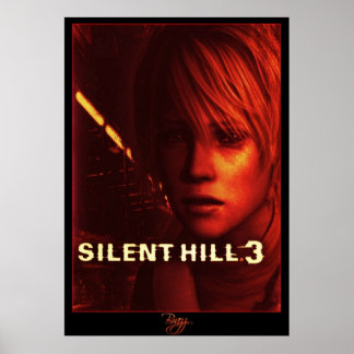 Silent Hill 3 Box Art Cover Red Version Poster