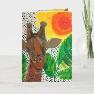 Silent King of the bushveld Thank You Card
