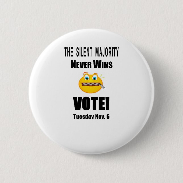 Silent Majority #1.pdf 2 Inch Round Button (Front)