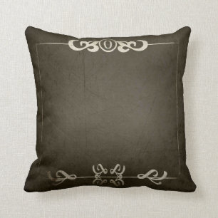 "Silent Movie" Blank Sign Board.. CUSTOMIZE IT! Throw Pillow