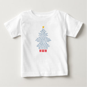 Silent Night Baby T-Shirt