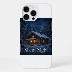 Silent Night Cabin iPhone Case