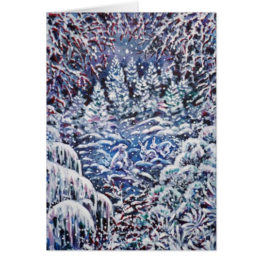 Silent Night Card