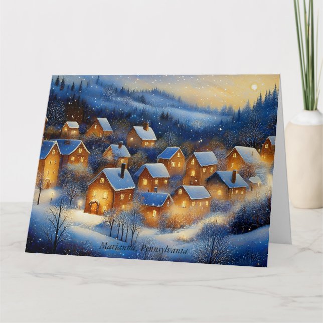 Silent Night  Card (Front)