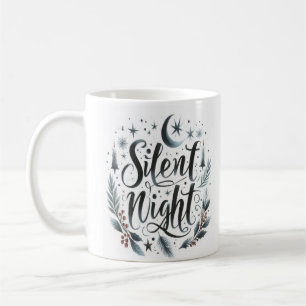 Silent Night Christmas Coffee Mug