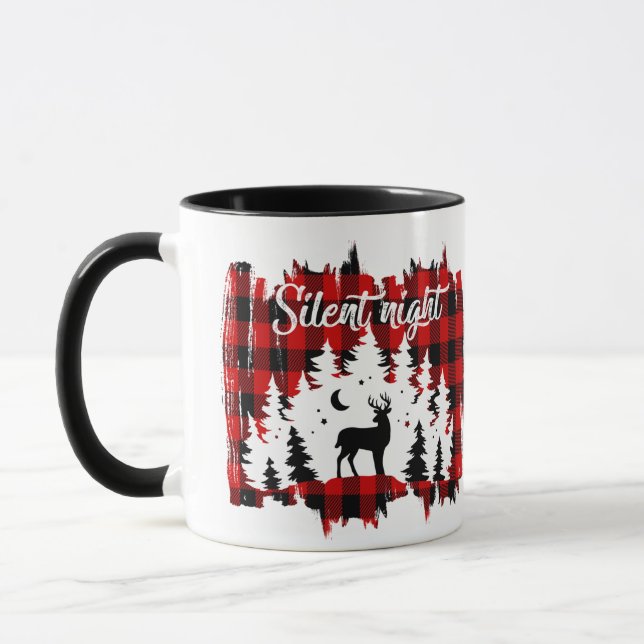 Silent Night Christmas Mug (Left)