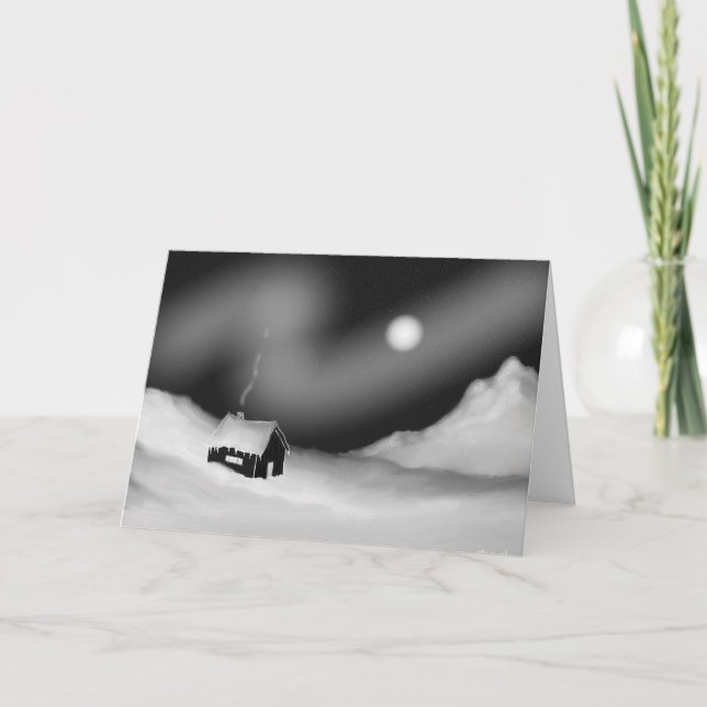 Silent Night Holiday Card (Front)