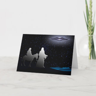 Silent Night Holiday Card