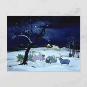 Silent Night Holy Night 1995 Postcard